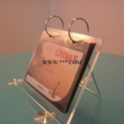 香港 苏州  温州有机玻璃台历台卡