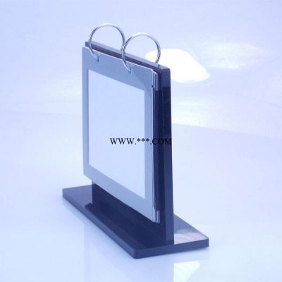 供应上海亚克力/有机玻璃产品宣传礼品台历架/加工厂可定制