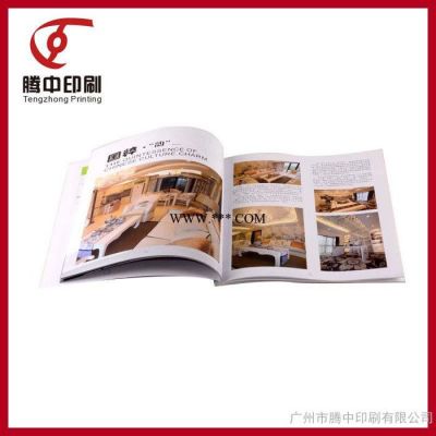 广州厂家专版印刷彩色铜版纸光膜胶装企业形象产品宣传画册