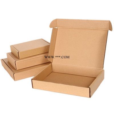 纸箱定做三层特硬瓦楞纸板飞机盒大尺寸小号白色飞机盒生产厂家