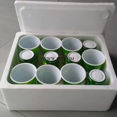 东莞捷鸿EPS横沥泡沫箱保温箱工厂直销价格优惠12杯装绿豆沙冰泡沫箱