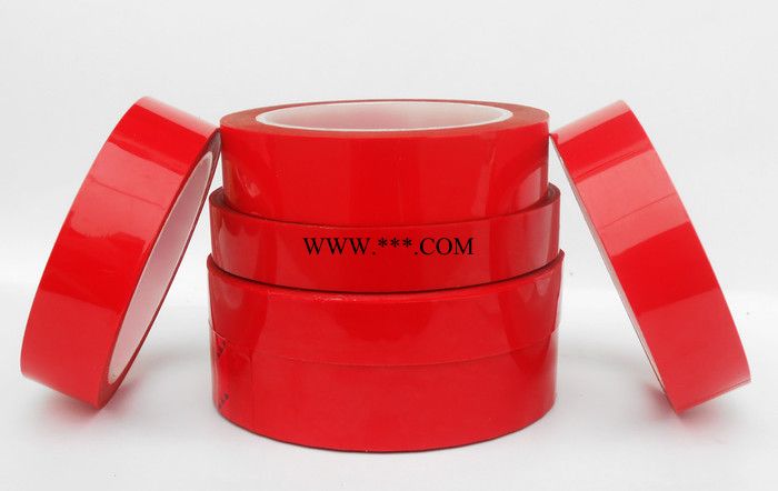鸿鹄 PET红色接驳胶带 适用于离型纸离型膜接驳 耐高温 PU接驳 PVC接驳