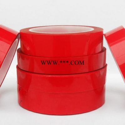 鸿鹄 PET红色接驳胶带 适用于离型纸离型膜接驳 耐高温 PU接驳 PVC接驳