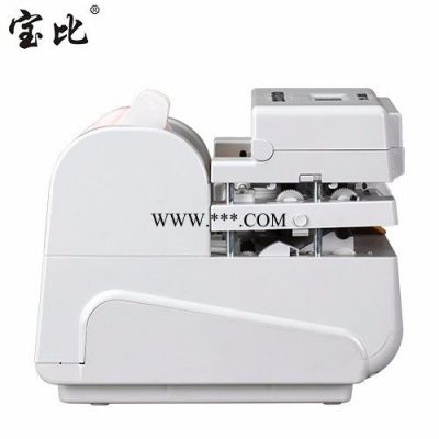 宝比高频rfid打印机，可热转印碳带打印或热敏打印，双卷标签放置