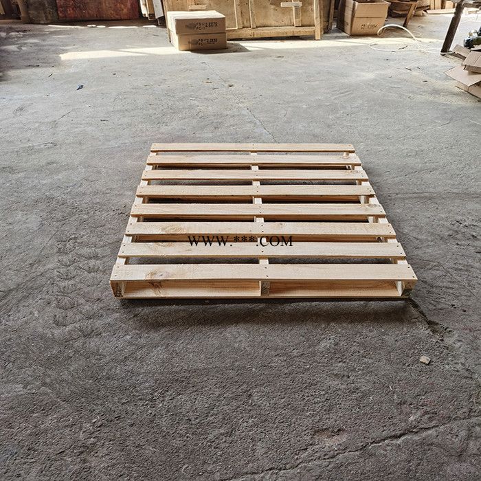 厂家供应坚固耐用实木熏蒸托盘 美式出口木栈板 仓库物流木架子 木托盘