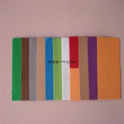 润华毛毡专业生产彩色化纤毛毡 针刺无纺布 大化毡 涤纶化纤毡