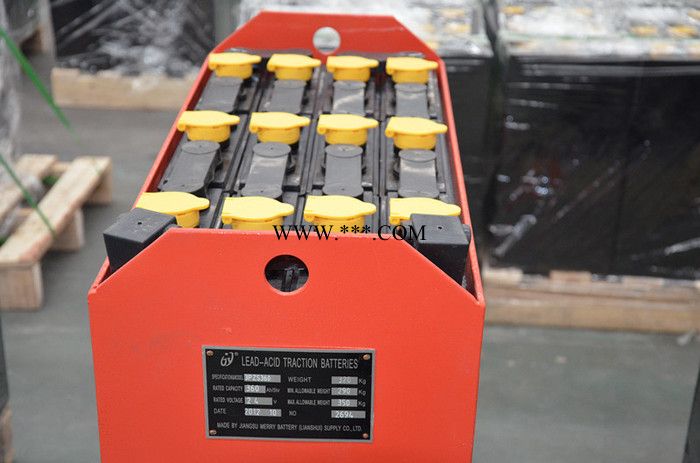 堆高车蓄电池 12-4DB280 合力堆垛车电池 24V280AH 电动托盘搬运车电瓶 火炬牌蓄电池生产厂家