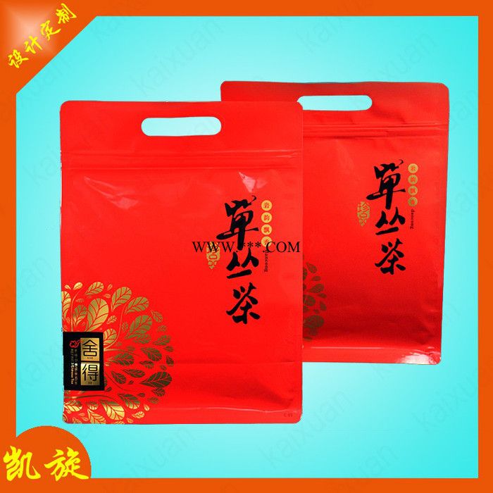 茶叶包装袋 八边封茶叶包装袋|八边封茶叶包装袋彩印定制