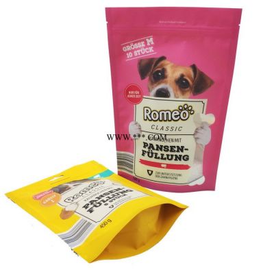 森丽达包装出口级宠物食品包装袋 可定制自封异形自立袋等多种样式包装袋