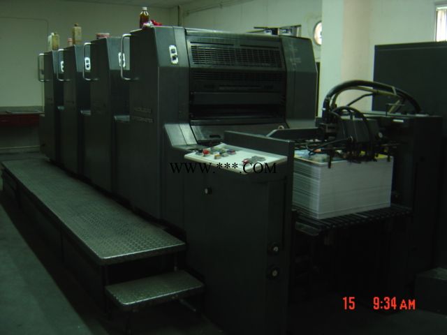 海德堡四色胶印机