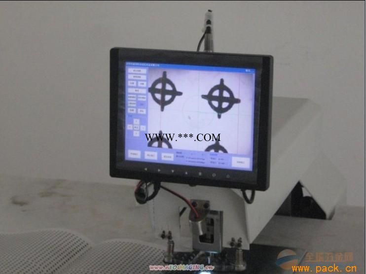 全自动打孔机CCD电脑触屏铭牌自动冲孔机传统的中国工艺