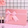 创意蝴蝶结粉色礼品盒香水围巾礼盒保温杯礼物盒子定制包装盒厂家