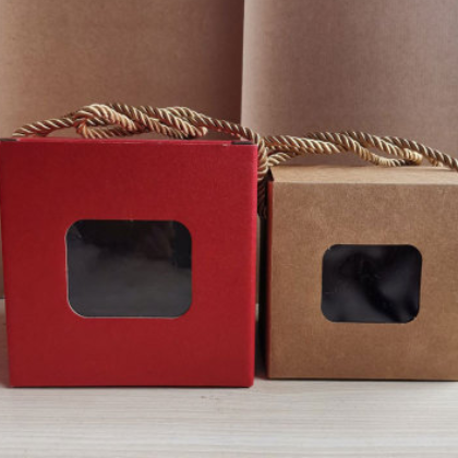 现货创意礼品牛皮纸瓦楞盒 茶叶包装盒正方形糖果盒 可加印logo