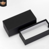 现货抽屉纸盒黑色皮带牛皮纸盒手表盒子抽拉式包装盒护目镜包装盒