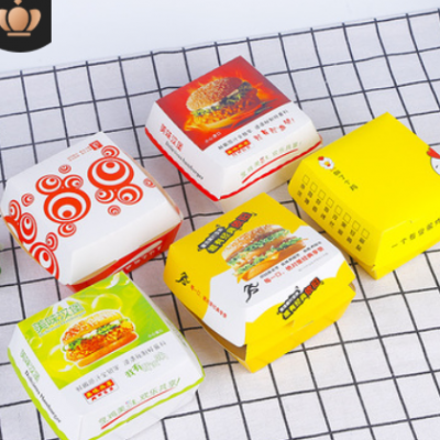 防油小吃纸盒全家桶汉堡盒薯条鸡米花盒上校鸡块炸鸡食品包装盒