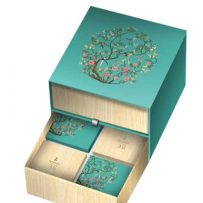 厂家直销定制月饼礼盒茶叶包装盒天地盖抽屉盒翻盖盒礼品盒纸盒子