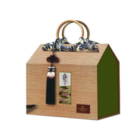 粽子手提礼盒定制外包装端午节粽子包装盒空盒子创意礼盒免费设计