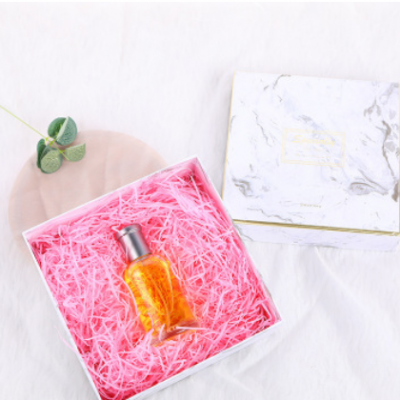 高品质精美时尚大理石纹通用包装盒 粉色方形饰品礼品包装盒批发
