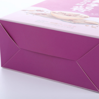 厂家直供牛皮纸彩印包装盒早餐奶白卡燕窝食品包装盒子可定制logo