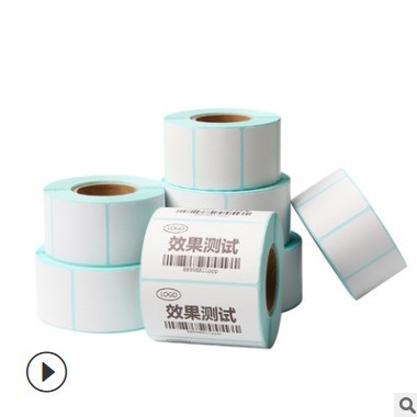 厂家直销包邮60*40热敏纸条码纸电子秤纸不干胶标签打印贴纸