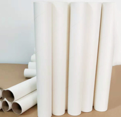 厂家供应工业纸管纸筒圆缠绕膜海报鱼竿纺纱卷胶带包装纸管硬纸芯