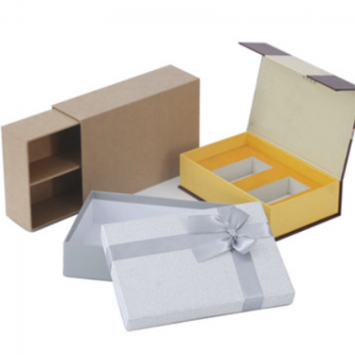 厂家直销化妆品礼品包装盒定做天地盖礼品盒创意牛皮纸盒礼盒定制