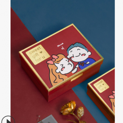 卡通礼品盒空盒结婚喜糖盒伴手礼盒包装盒ins男生日礼物盒子大号