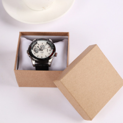 现货批发供应天地包装盒 精美时尚莱尼纹红色手表盒 爆款推荐