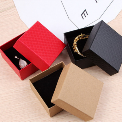 生产直销 多规格首饰包装礼品盒戒指耳钉包装盒 可定制logo