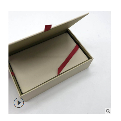 纯色翻盖式精装盒 书本式简约通用礼品盒 工厂定做logo来图来样
