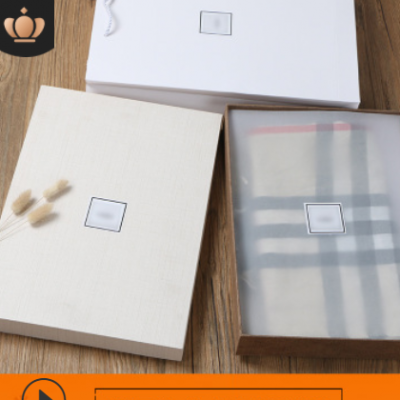 礼盒定制 通用礼品包装盒定做 现货创意礼盒 围巾盒木刻画包装盒