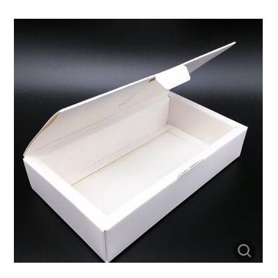 印刷面膜盒定做 白卡纸翻盖盒子厂家定做化妆品包装盒礼品盒