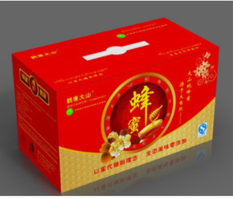 土蜂蜜包装礼盒订制土特产蜂蜜包装盒定做包装定制工厂