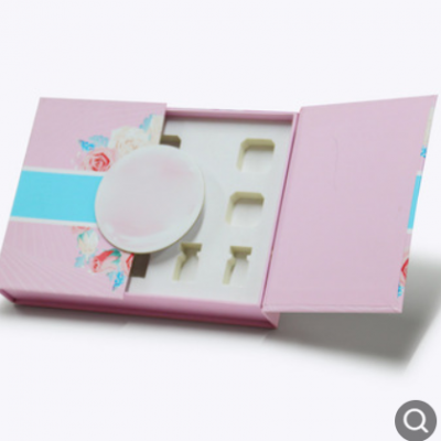 化妆品冻干粉包装礼盒定制翻盖盒水乳护肤品套盒纸包装盒定做