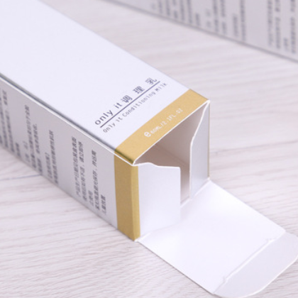 批发定制白卡纸礼品盒 化妆品保健品包装盒子 折叠通用包装纸盒