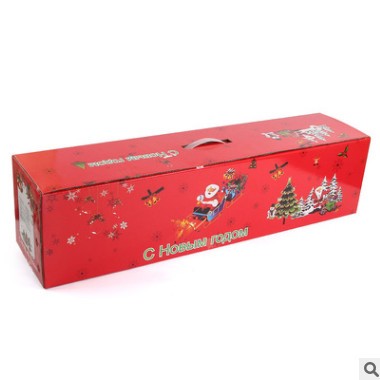 彩盒包装 圣诞树盒 展示盒包装彩印 书架礼盒