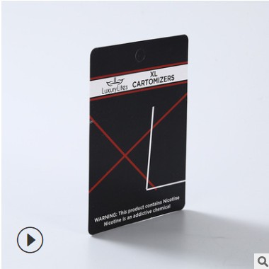 定做外贸彩卡标签铜版纸白卡片定制印刷logo售后卡插卡纸卡吊牌