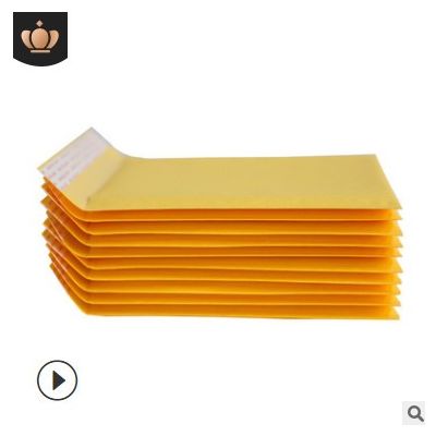 厂家批发服装包装袋 牛皮纸包装袋气泡信封袋 高品质黄皮纸气泡袋