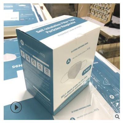 深圳厂家现货供应KN95一次性医用口罩中文英文产品合格证