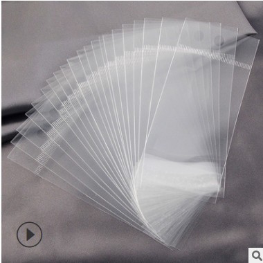 现货OPP袋子透明自封口彩色印刷饰品包装袋卡片厂家直销塑料袋子