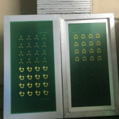 厂家定制加工丝印网板 多功能印刷板 多规格铝框丝印网板