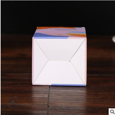 厂家直销彩色化妆品包装盒定做 可卸甲油包装纸盒 白卡纸彩盒定制