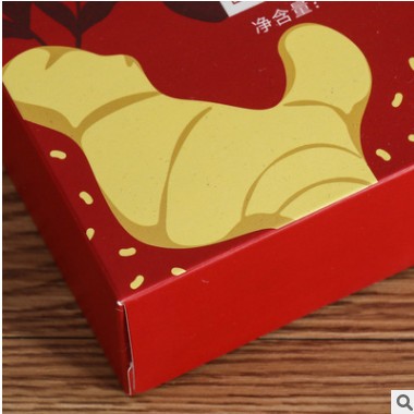 厂家红糖姜茶盒食品包装盒子白卡纸定做彩色茶叶彩盒定制免费设计
