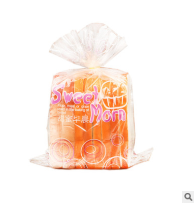 opp面包袋烘焙透明扎丝封口食品包装袋子切片土司面包袋子 现货