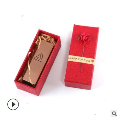 定做口红香水精美礼品盒特种纸化妆品礼盒包装盒定制 烫金加LOGO