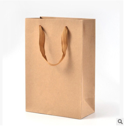 大量印刷 牛皮手提纸袋 创意创意牛皮纸袋 可印刷logo可爱购物袋