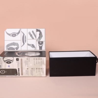 蓝牙耳机包装礼盒定制批发翻盖印刷包装盒电子产品书型包装盒