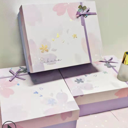 送礼生日礼品包装礼盒 上海嘉定宝山纸盒包装盒天地盖礼盒包装盒