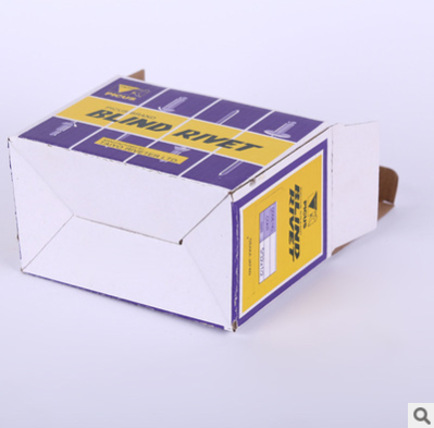厂家批发方形瓦楞纸包装盒三层螺钉通用彩色纸盒可定制印刷logo