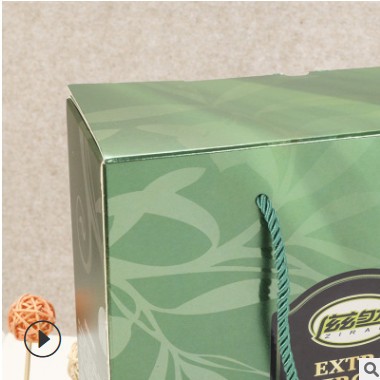厂家批发彩印手提纸盒包装定做礼品盒通用食品手提礼盒套装定制